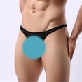 thumbnail image 4 of de ropa interior con espalda malla transparente a rayas para hombre - Púrpura, Colcomx Sheer Mesh Underpants, 4 of 8