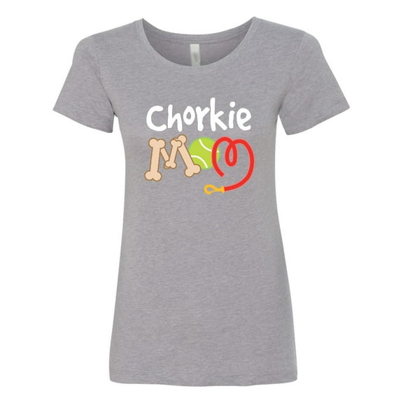 Inktastic Chorkie Mom Chihuahua Yorkie Women's T-Shirt