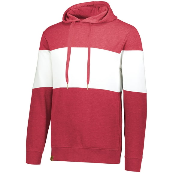 Holloway Sportswear 2XL All-American Hoodie Scarlet Heather/White 229563