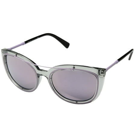 Versace VE4336-52545R-56 Oval Women's Grey Frame Pink Lens Genuine Sunglasses