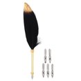 thumbnail image 3 of Ccdes Feather Pen Set, Retro Feather Pen, Classical Style For Students Kids, 3 of 8