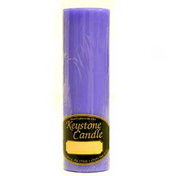 "Keystone Lavender 2x6 Pillar Candles"