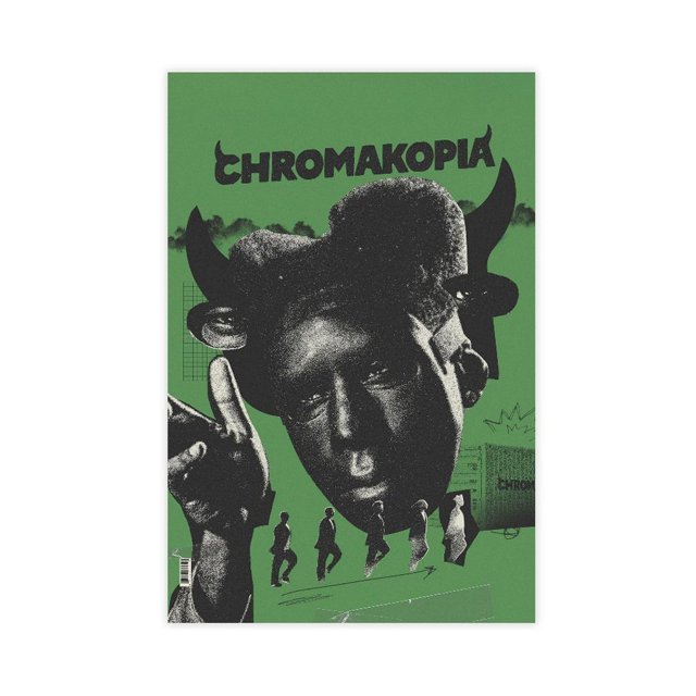 Liquidation! Couverture Affiche Chromakopia la Toile Affiche Non Encadrée