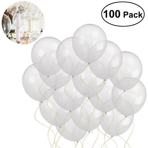 LULULION Transparent Wedding Balloon Large Clear Decoration 50pcs