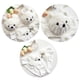 thumbnail image 2 of Women's 2Pcs Furry Bra and Panty Set Big Eyes Bear Plush Brassiere Underwear Cartoon Anime Lingerie Cartoon Bikini Set brown XL, 2 of 5