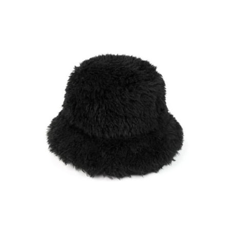 CC Faux Fur Bucket Hat