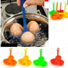 Silicone 3 Egg Boiler Poacher Holder Dipper Egg Cooker Kitchen Tool Cookware New