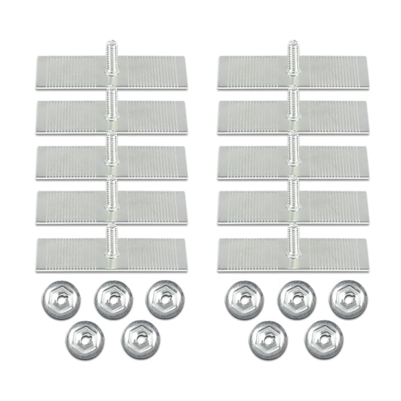 PIT66 Body Fender Door Belt Trim Moulding Molding Push Clips Fit for Ford 1/2"-2-1/2"