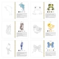 thumbnail image 5 of Flowers Watercolor Workbook A Comprehensive Watercolor Practice Tool For Beginners And Artists, Spiral-Bound With Premium Thick Paper, Ideal For Art Enthusiasts And Hobbyists, 5 of 7