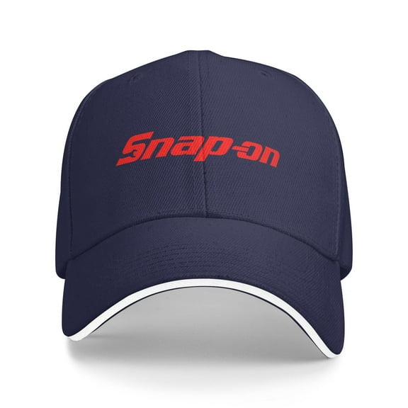 Snap-On Logo Men Women Sandwich Cap Classic Baseball Capunisex Adjustable Casquette Dad Hat
