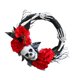 thumbnail image 5 of Decoración colgante de rosas artificiales, regalo, decoración de pared, corona, decoración de utilería navideña, 5 of 7