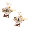 thumbnail image 3 of Bunny Keychain,2pcs Keychain Pendants Cute Rhinestone Keychain Bunny Pendant Expertly Crafted, 3 of 14