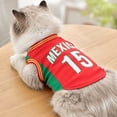 thumbnail image 5 of Pet Jersey Summer Sport Style for Dogs,Breathable Lightweight Polyester Fabric,Quick Pullover Design for Small Medium Breeds,Machine Washable Fade-Resistant Gold M, 5 of 8