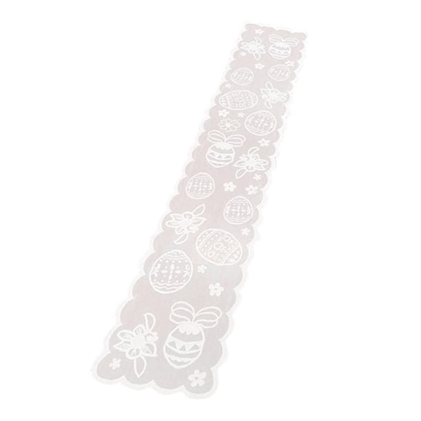 Caminos de mesa de Pascua, bufandas de tocador, linda cubierta de mesa, bandera de mesa para interiores, exteriores, fiestas, cocina, decoraciones de rosa mayimx Manteles