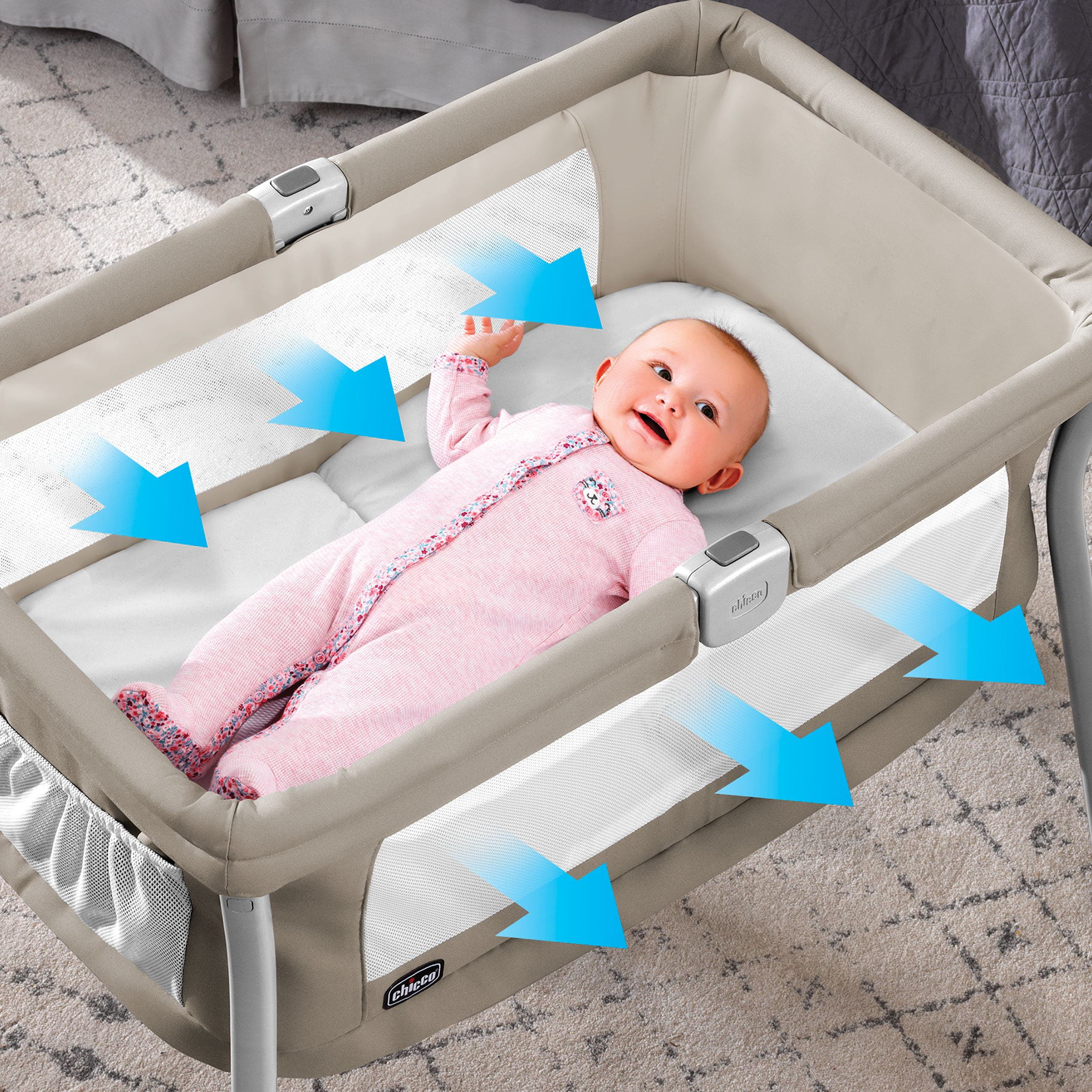 chicco deluxe nursery set