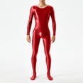 thumbnail image 2 of Hwmodou Mens Lingeries Valentine's Day Gift Mens Glossy Suit Silky Transparent Pants And Vest Suit Bodybuilding Comfort Underwire Lightly, 2 of 3