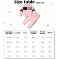 thumbnail image 5 of Conjunto de ropa para bebé niña, sudadera de manga larga con estampado de leopardo y pantalones bombachos, conjuntos de primavera y otoño para niñas recién nacidas., 5 of 5