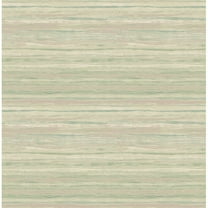 Kenneth James Arakan Sage Stripe Wallpaper, 20.5-in by 33-ft, 56.4 sq. ft