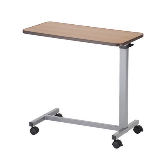 Adjustable Overbed Table with wheels (Hospital and Home Use)
