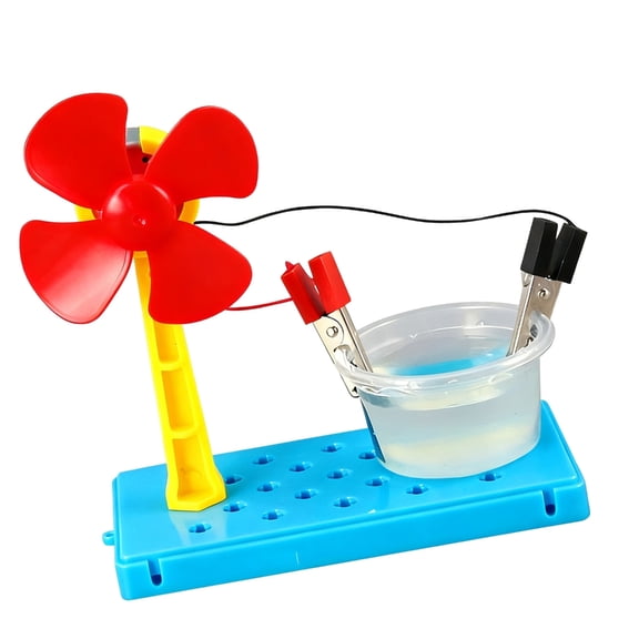 Zeiwohndc Saltwater Powered Fan for Science Experiments and Renewable Energy Education