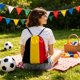 thumbnail image 4 of Flag Drawstring Backpack For Football Matches Sports Sackpack With Teams Print Ideal For Soccer Fans Games Daily Use, 4 of 6