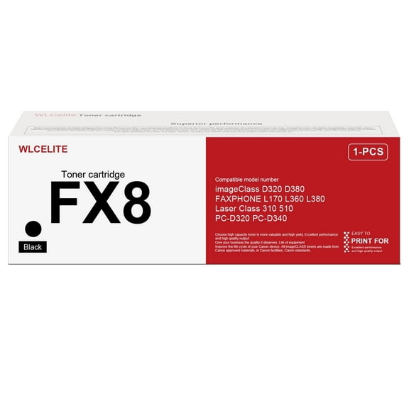 FX8 Black Toner Replacement for Canon FX8 Toner Cartridge with D320 D380 Printer
