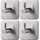 thumbnail image 2 of Gancho adhesivo de 8 piezas, pared de baño, gancho para toalla de cocina, mesa sin taladrar, pegatina adhesiva de acero inoxidable, 2 of 5