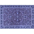thumbnail image 1 of Ahgly Company Indoor Rectangle Persian Blue Traditional Area Rugs, 8' x 10', 1 of 4
