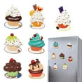thumbnail image 5 of ZenCart 3D Cupcake Fridge Magnet Simulation Dessert Resin Refrigerator Magnet Home Office Kitchen Locker Simulation Food Decoration, 5 of 8