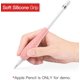 thumbnail image 2 of Estuche protector de silicona con 2 fundas sin bolígrafo color gris y rosa Compatible con Apple Pencil de 1.ª y 2.ª generación suyoo, 2 of 5