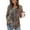 #026-Coffee, variant on Craaazy Women's Winter Tops Casual Long Sleeve Button Shirts Business Dressy Work Blouses Gifts