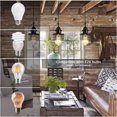 thumbnail image 2 of Fithood Industrial Black Pendant Light Metal Cage Pendant Lights Dining Room Hanging Lighting for Kitchen Island Living Room Bedroom Entryway Barn Farmhouse,Spring Shade,E26 Bulb（1 Light）, 2 of 5