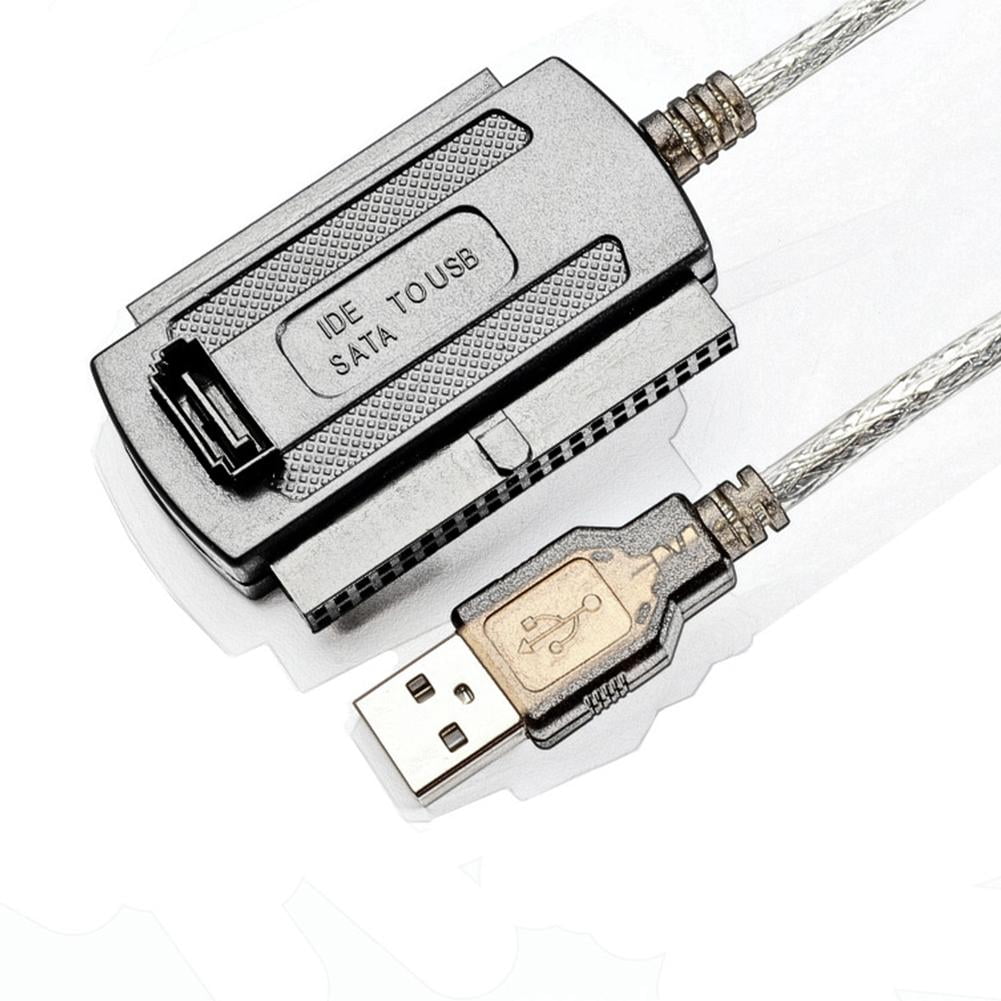 Câble Adaptateur USB Vers SATA/IDE - Pour Disque Dur 2,5/3,5 Pouces - Plug And Play - Compatible Windows, Mac OS X