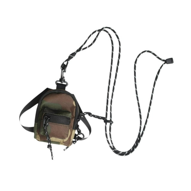 Bolsa para el Cuello Strade Fareast Limited Cartera de Viaje Mini Bolso Cruzado con Cremallera Multi