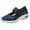 Blue, variant on asdoklhq Sneakers for Women Wide,Womens Flats Round-Toe Lace Casual Walk Sports Shoes Light Breathable Sneakers