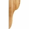 thumbnail image 3 of 4"W x 8"D x 20"H Carmel Rough Sawn Corbel, Western Red Cedar, 3 of 9