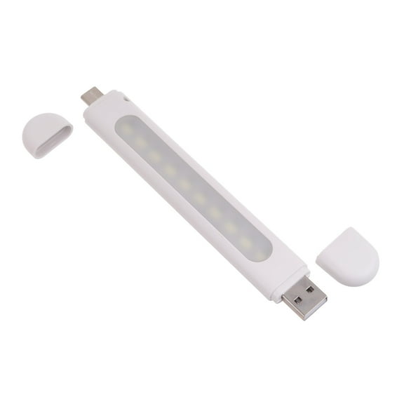 YIEMEEN Usb LED Light 10 LED Beads TypeC Night Lamp Support Micro USB or UsbC for Car Computer and Power Banks