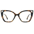thumbnail image 2 of Firmoo Stylish Cat Eye Computer Reading Glasses 1.00 for Women, Tortoise Blue Light Eyeglasses Readers Anti UV400 Eyestrain, 2 of 7