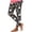 Black, variant on Womens High Waisted Leggings Halloween Cartoon Ghost Print Tight Pants Soft Stretch Milk Silk Workout Legging Holiday Party Costumes S