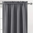 thumbnail image 7 of Luckky Purple Blackout Curtains for Bedroom,Thermal Insulated Solid Curtains for Living Room,Full Light Blocking Sound Dampening Window Drapes,with Black Liner, 38Wx84L,1 Panels, 7 of 7