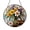 Stained Glass 5.9 Inch, variant on Floral Vase Window Hanging – Stained Glass Style Decor1601