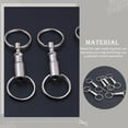 thumbnail image 1 of unbranded 8Ud Llavero Doble En Metal Resistente Para De Llaves Y Color Plateado, 1 of 8