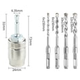 thumbnail image 1 of Perceuse Électrique à Marteau Électrique Poignée Carrée avec Trou de Tête de Perceuse Dia. 10mm B, 1 of 7