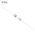 thumbnail image 3 of Uxcell Glass Fuse Time Delay Fuse with Wire UL Listed Slow Blow Fuse for Home Appliances A 10  5x20mm, 3 of 5