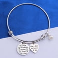 thumbnail image 3 of Best Friends Bracelet The Story of Friendship Expandable Bangle- Friend Jewelry for Friends, 3 of 6