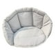 thumbnail image 5 of Cojín para silla colgante de mimbre, cojín para hamaca, silla colgante con forma de lágrima, puente para jardín Gris 60x60x45cm, 5 of 9