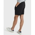 Hanes Originals Men's Cotton Shorts, 7" Black XL