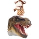 thumbnail image 4 of Dinosaur Puppet Rubber, Comfortable Grip Hand Painted Craft Nontoxic Durable Tyrannosaurus Hand Puppet Soft Glue For Education For Party ANGGREK Otros, 4 of 8