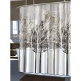 thumbnail image 2 of Mainstays Beige Forest Shower Curtain, 2 of 4