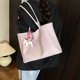 thumbnail image 4 of Bolso de mano sencillo y moderno de alta capacidad para mujer, primavera y verano 2025, nuevo bolso de hombro bajo el brazo de estilo coreano de moda., 4 of 5